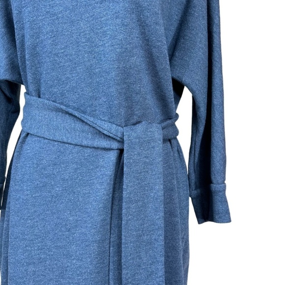 Converse One Star Navy Blue Long Sleeve Sweatshirt Dress Size XL - Picture 4 of 8